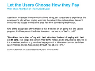 Digital Concepts to Serve the Newspaper Industry