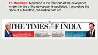 The Best OF NEWSPAPER ELEMENTS Slides.pptx