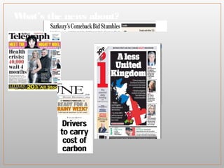 What’s the news about?