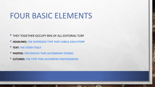 Newspaper layout basics | PPTX