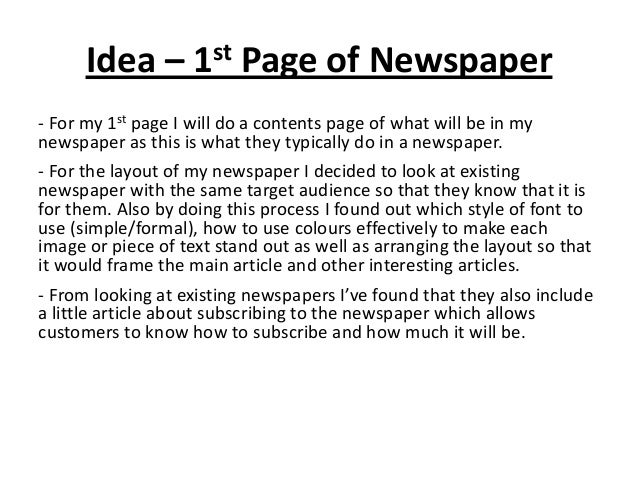 newspaper powerpoint for class presentation powerpoint newspaper