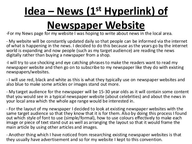 newspaper powerpoint for class presentation powerpoint newspaper