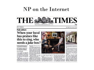 NP on the Internet
 