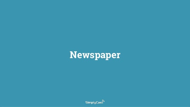 Newspaper
 