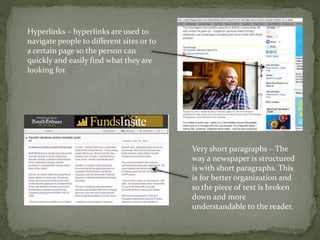 Newspaper websites | PPT