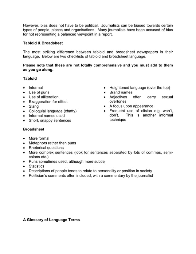 Analysing A Newspaper Article Newspaper wksheets analysing_a_newspaper_story | PDF