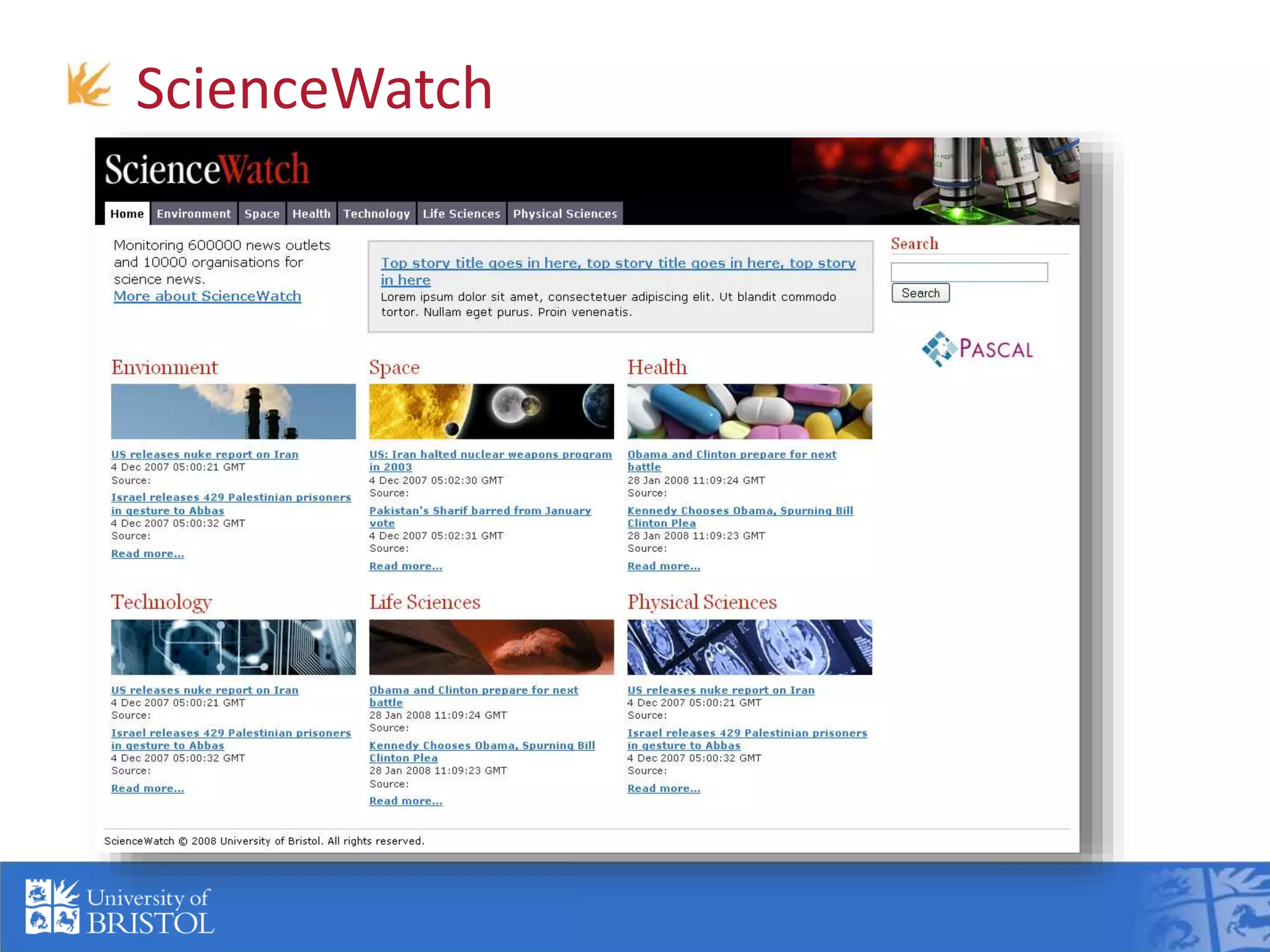 ScienceWatch