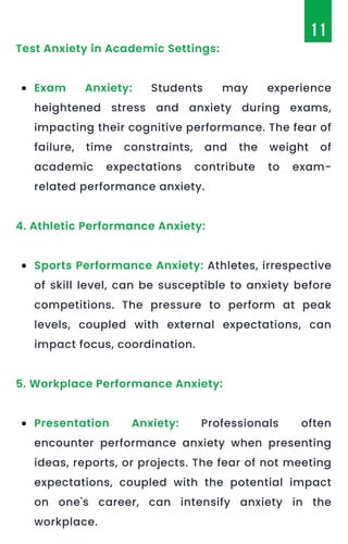 Performance Anxiety | PDF