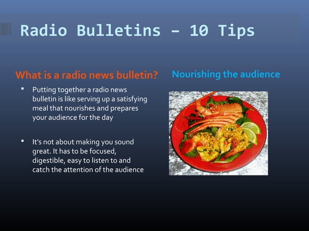 Radio News Production | PPT