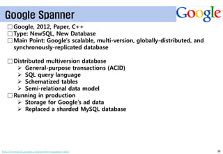 NewSQL Database Overview | PDF
