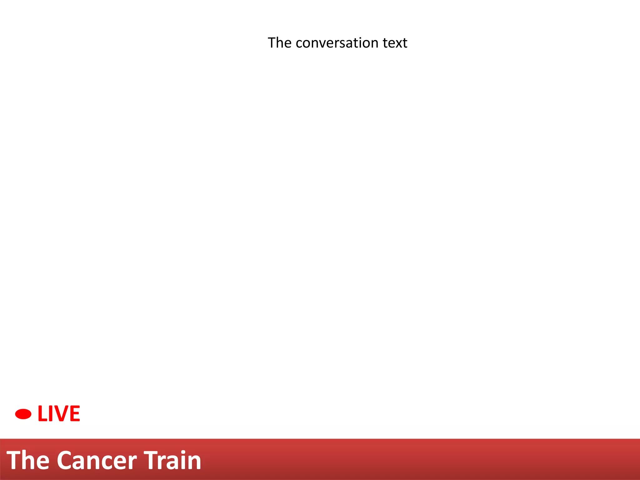 cancer train News report | PPTX