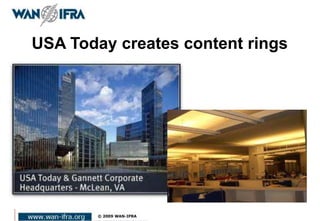 USA Today creates content rings
 
