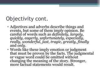 Reportingly News Story Writing Skills | PPT