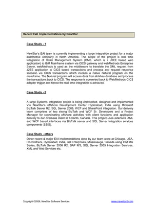 NewStar Software Services Service+Offerings