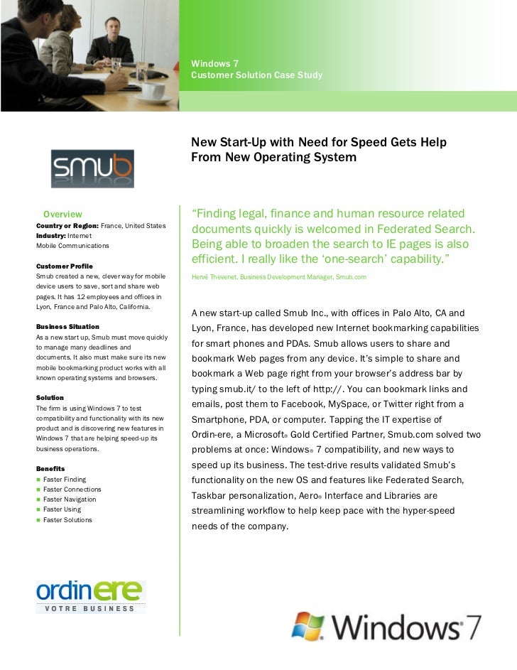 Ways to speed up windows 7