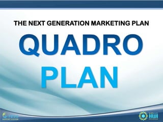 THE NEXT GENERATION MARKETING PLAN




      PLAN
 