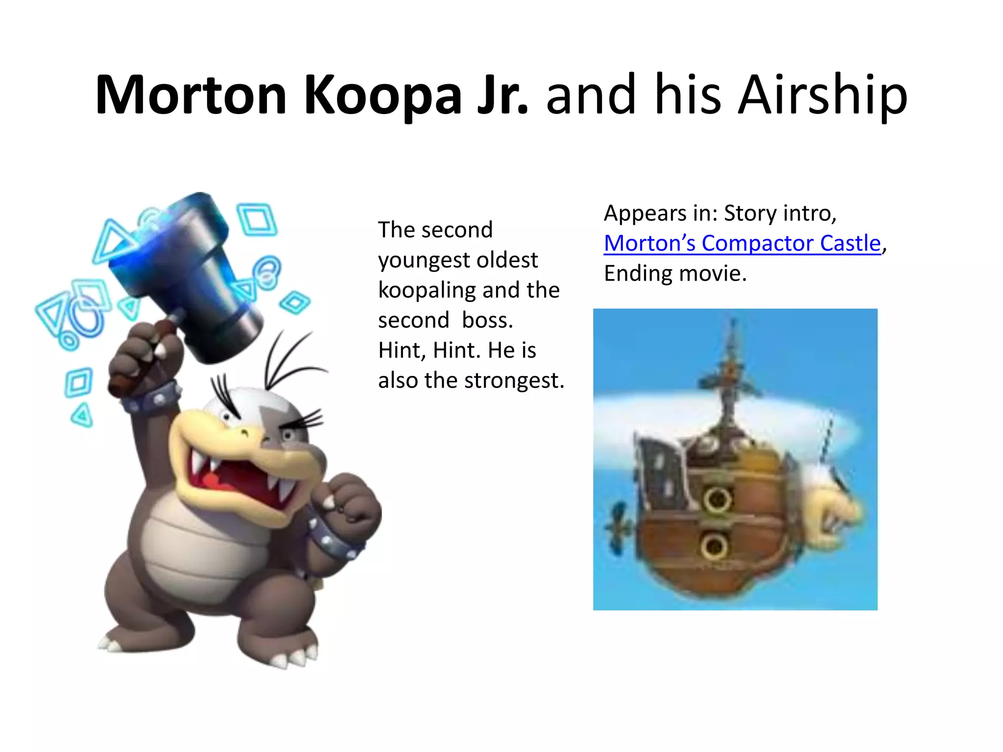 New super mario bros u bosses | PPTX