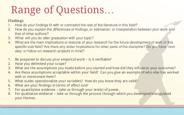 questions for dissertation defense