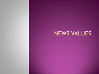 News Values 