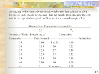 Should Level Probability Determine optimal level of product availability.ppt
