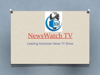 NEWSWATCH TV REVIEWS
 