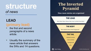 NEWS WRITING-1 campus journalism guide for teachers or coach | PPTX