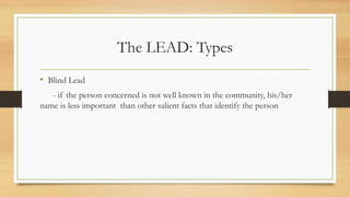 News Writing | PDF