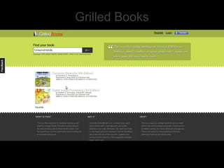 Grilled Books
 