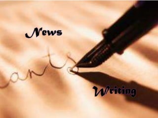 News



       Writing
 