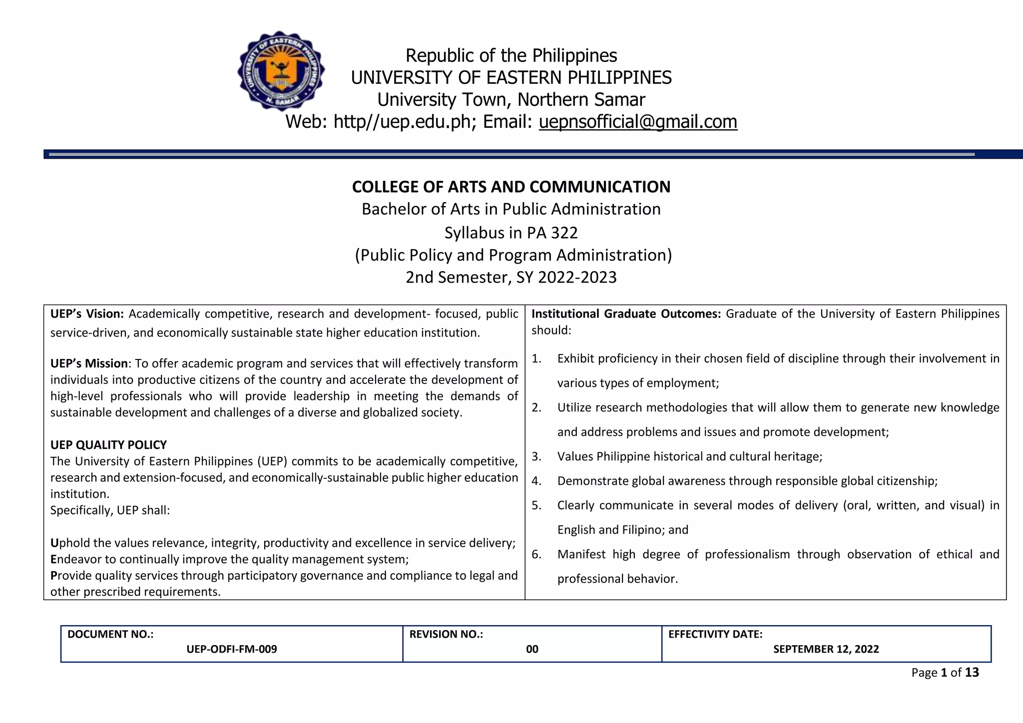 Guidelines Syllabus New SYLLABUS IN POLICY.docx
