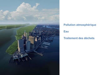 Pollution atmosphérique
Eau

Traitement des déchets

 