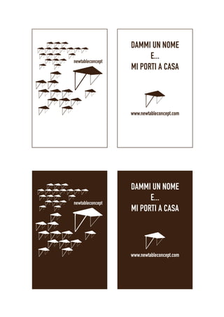 Newtableconcept Graphics Artigianato 2008 Exhibition 