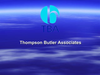 New TBA Presentation