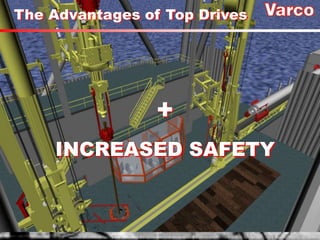 The Advantages of Top Drives
+
INCREASED SAFETY
 