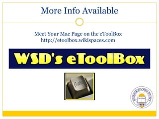 Syncing & Backing UpBe sure to sync and back up regularly!!