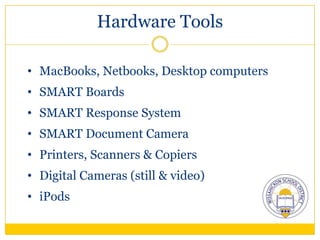 Software Installations Policy #814.1In order to be compliant with copyright laws, all software-licensing agreements must be honored by District employees and students. This policy is to protect the District and its employees, administrators, and students from violating copyright laws.The term “Software” includes any computer programs that physically reside on a computer or network.The District’s Director of Technology shall maintain an updated license database to assure compliance with copyrights laws.The District’s technology staff shall perform all software installations.No student, employee or administrator shall install software on his/her own or District computers using the Wissahickon Network Services (WNS).Employees, administrators and students are liable for the consequences of any illegal software installed on their assigned computers.Unawareness of the content of a software agreement is not an excuse from prosecution or disciplinary action.