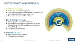Newtec Dialog Modems Newtec Dialog Info Session at IBC2015 | PDF