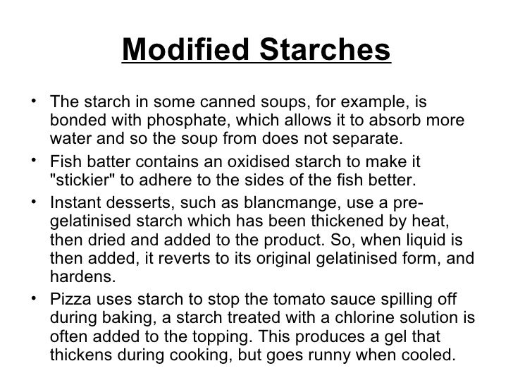 👍 Modified starch examples. Example of starch. 2019-02-28