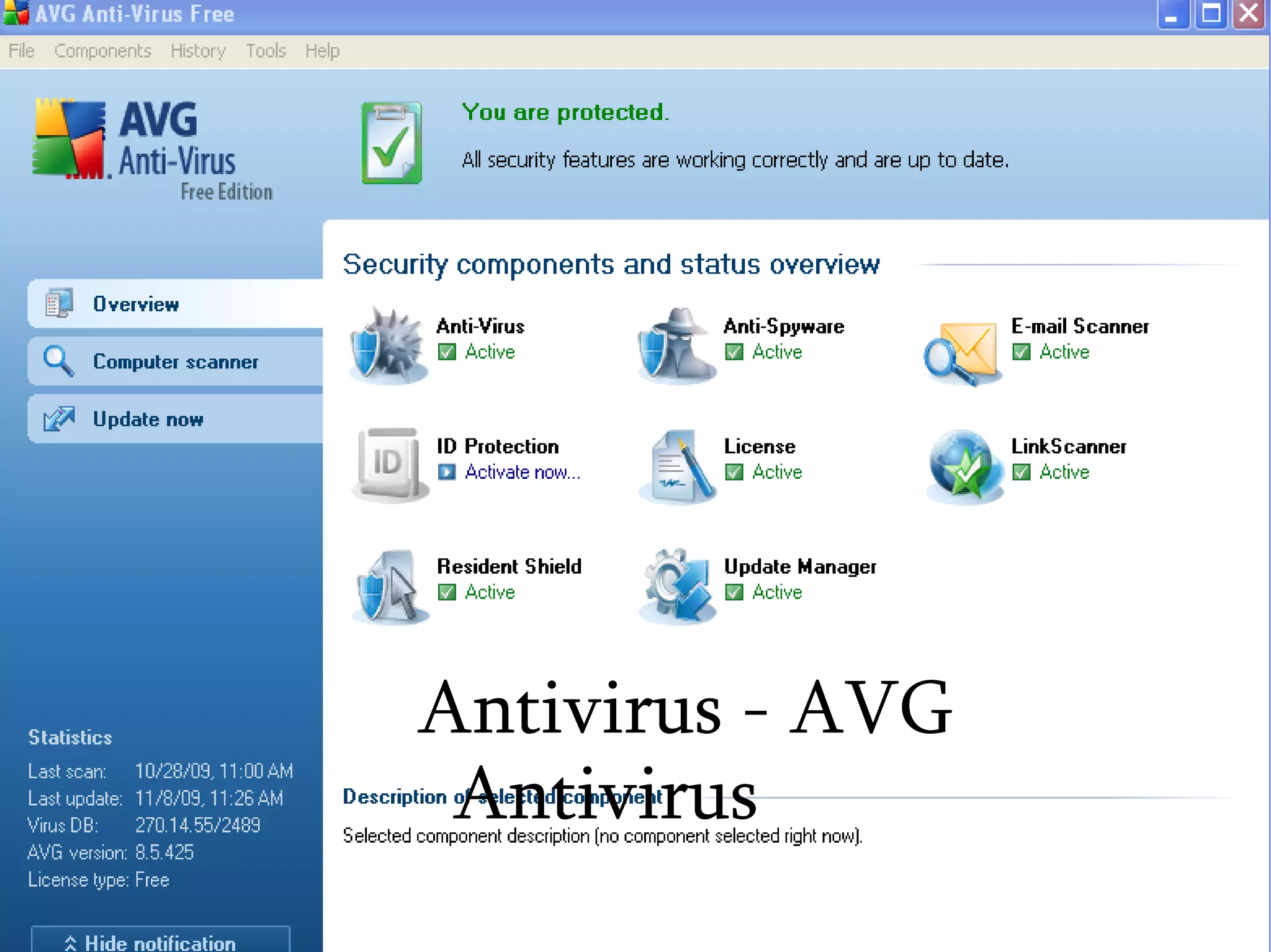 Antivirus - AVG Antivirus 
