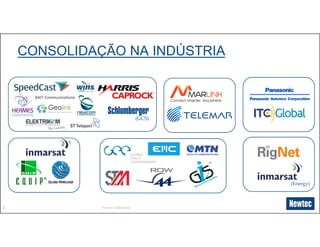 5
CONSOLIDAÇÃO NA INDÚSTRIA
(GCS)
(Energy)
Newtec Confidential
 