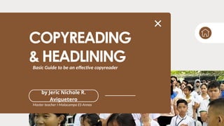 Copyreader Philippines Copyreading and Headline Writing PPT.pptx
