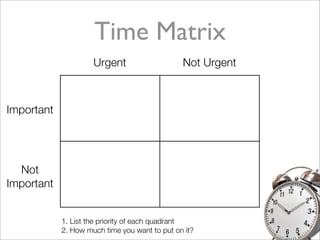 New Time Mgt