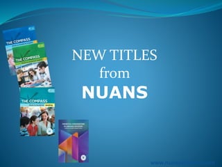NEW TITLES
from
NUANS
www.nuanskitabevi.com
 