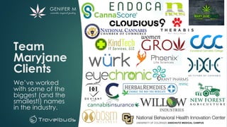 Team
Maryjane
Clients
We’ve worked
with some of the
biggest (and the
smallest!) names
in the industry.
 