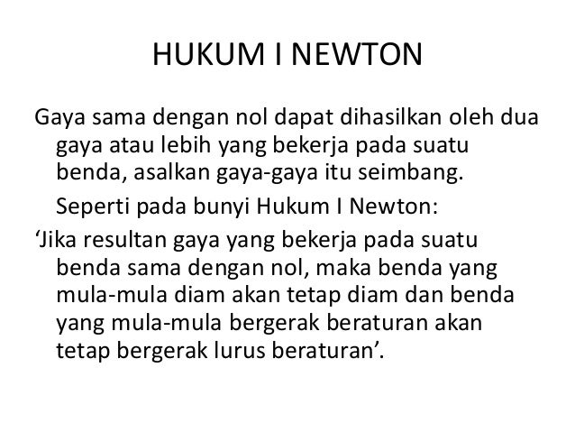 Hukum Newton