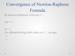 Raphson Newton-Raphson Method in Engineering.pptx
