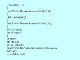 Newton raphson method | PPT
