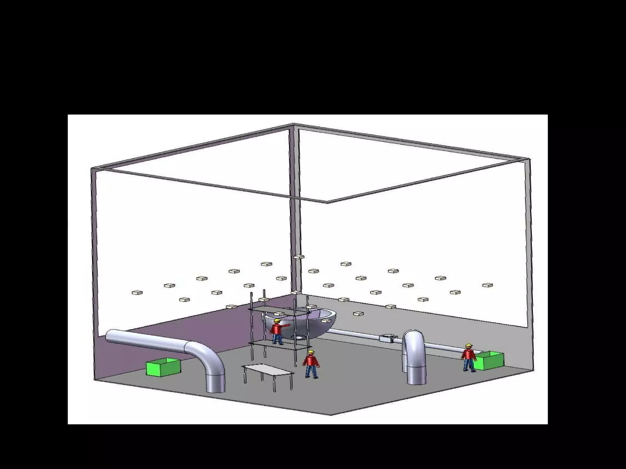 Real Time Monitoring of Personal in Radiation Areas utilizing 3 Dimensional Machine Vision 