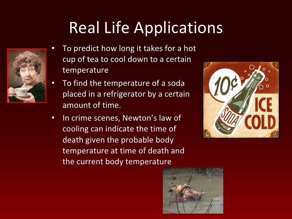 Newton’s Law Of Cooling