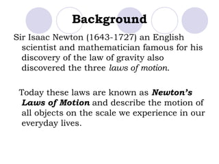 Newtons 2nd law of motion[1] | PPT